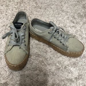 Tretorn Eve Espadrille Sneakers - size 5.5